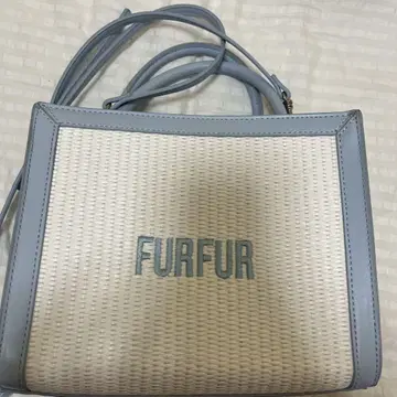 furfur 토트백 스카이블루