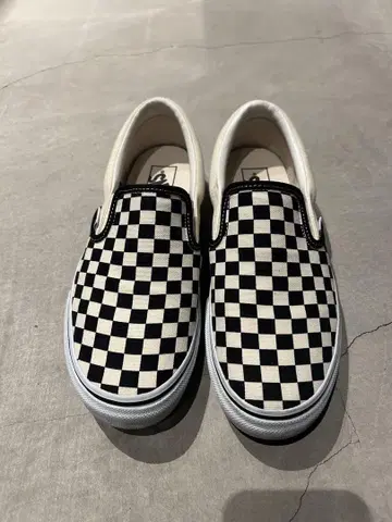 Vans 체커 패턴 슬립온
