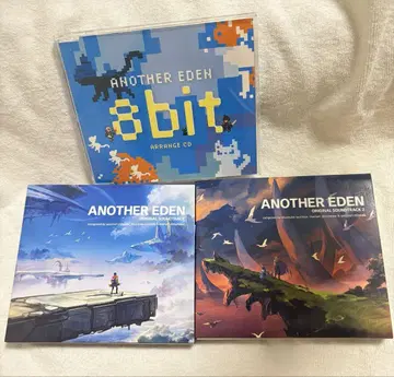 ANOTHER EDEN 사운드트랙 3장 세트 아나덴 8bit