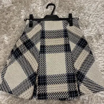 snidel 로빙 체크 미니 스커트