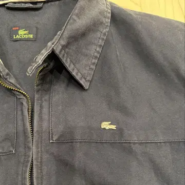 [레어] 실버 라코스테 LACOSTE 아우터 블루종