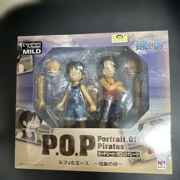 P.O.P. 루피 & 에이스 피규어 세트 원피스