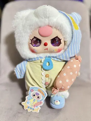 공식 Babythree 스위트 드림 오야스미 400% 화이트 곰
