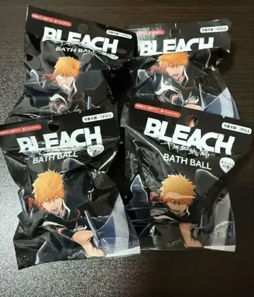 BLEACH 천년혈전편 BATH BALL 목욕공 4개 세트