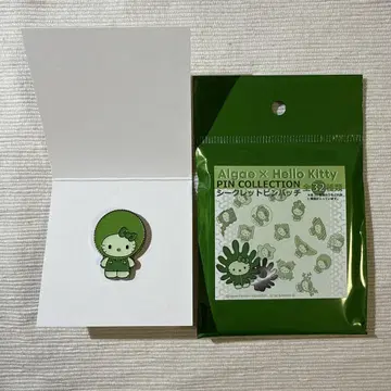 오사카 간사이 만박 일본관 모 키티 핀 배지 마리모