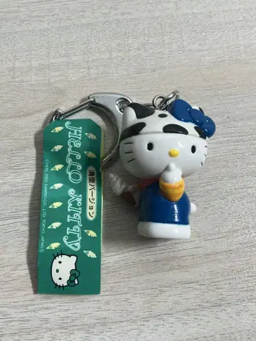 지역 한정 HELLO KITTY 키요사토 버전 키링