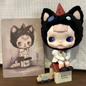 컨디션 최상 TINYTINY 프로로그 시리즈 Waiting 고양이