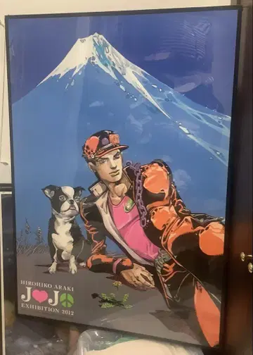 [ 귀중 ] 죠죠의 기묘한 모험 제1회 죠죠전 포스터 2012 새상품급