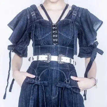 rurumu: 데님 뷔스티에