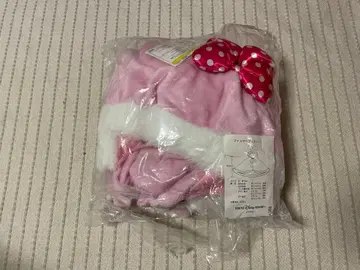 디즈니 미니 팬 핑크 후드 부착 담요 팬 케이프 판초