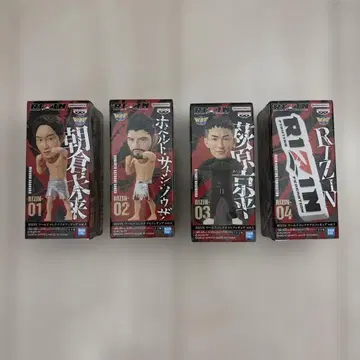 [ 미개봉품 ] RIZIN 피규어 4체 세트