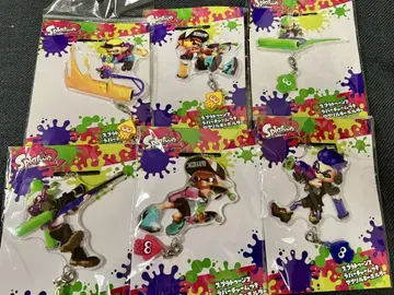 Splatoon 아크릴 키링 6세트