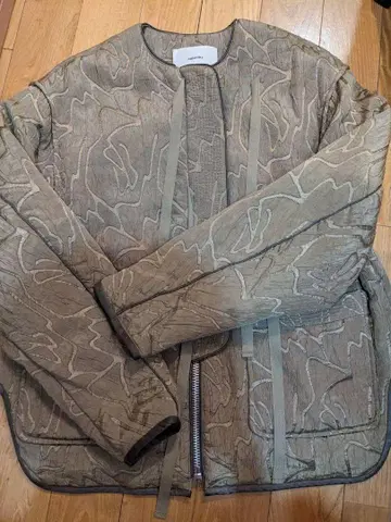 TODAYFUL Jacquard Piping Blouson Size 36