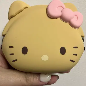산리오 일광화상 키티 실리콘 가마구치 코인 케이스 mini POCHI