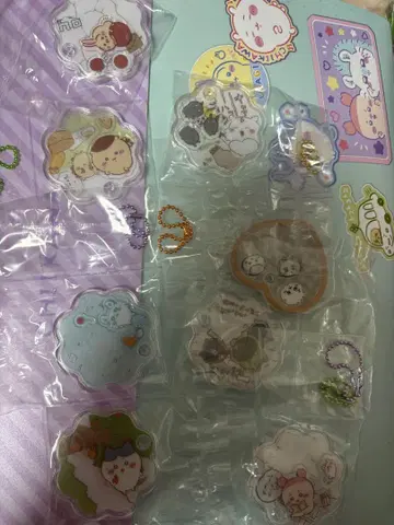 치이카와(먼작귀) 캐릭터 샤카참 구미 8개 세트