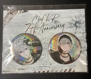 ChroNoiR 7th ANNIVERSARY 캔뱃지 세트 쿠츠하