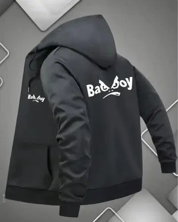 Bad Boy 블랙 집업 후디 L JP XXL size