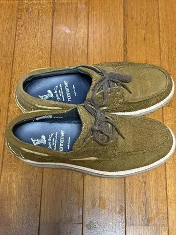 Nonnative regal MARINER MOC SHOES