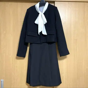 트위드 자켓 플레어 스커트 세트업