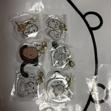 나가노 캐릭터즈 뭔가 매일 즐겁네 미니 아크릴 참 6개 세트