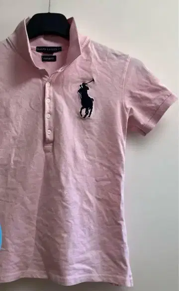 랄프 로렌 빅 포니 핑크 피케 셔츠