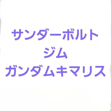 건담 키마리스 기동전사 건담 썬더볼트 헬스장 건담 프라모델 정크
