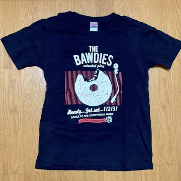 THE BAWDIES 1-2-3 TOUR 2013 티셔츠 당시 미사용