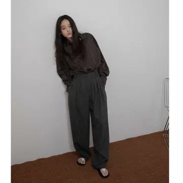 NOKCHA washer over shirt / dusty brown