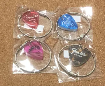 Fender 펜더 피크형 아크릴 참 Part 2 4종 세트