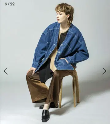OSMOSIS (오즈모시스) loaf 노카라 데님 자켓 G