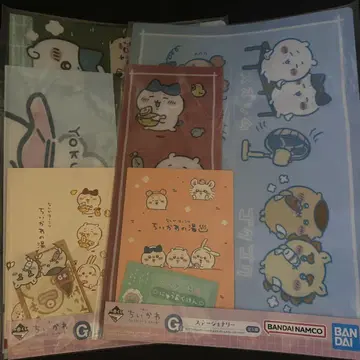 치이카와 (먼작귀) 1번 복권 문구류 2세트