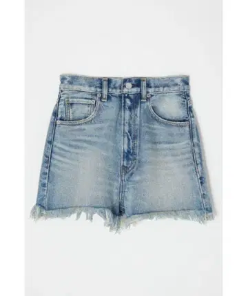 MOUSSY HW CUT OFF 숏팬츠 블루