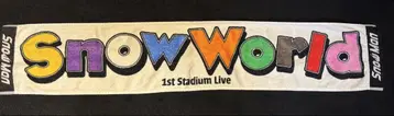 Snow World 1st Stadium Live 타월