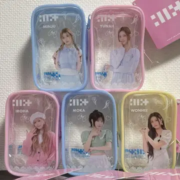 ILLIT 프라이즈 립스틱 파우치 5종 세트