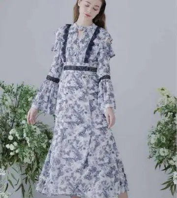Riu 토와르 드 주이 원피스 Toile de Jouy dress R 쨩