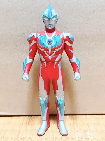 330 울트라맨 긴가 전체 길이 14cm 소프트 비닐 피규어