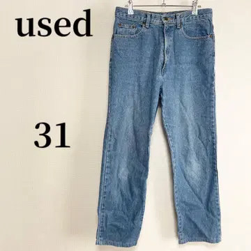 used 구제 의류 스트레이트 데님 아메카지 빈티지 코디