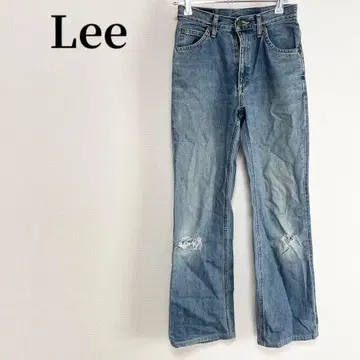 Lee miss 리 플레어 데님 라이트 블루 워시 아메카지 y2k