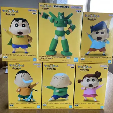 짱구는 못말려 초능력 대결전 6체 세트