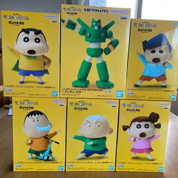 짱구는 못말려 초능력 대결전 6체 세트