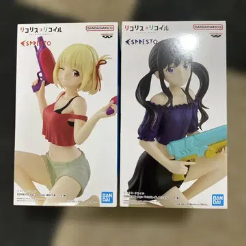 치사토 타키나 ESPRESTO 리코리스 코일 피규어 2체 세트