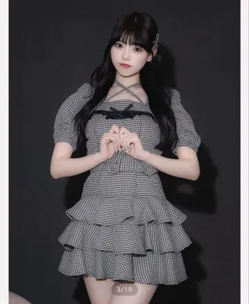 디어드 프릴 미니 원피스 pium