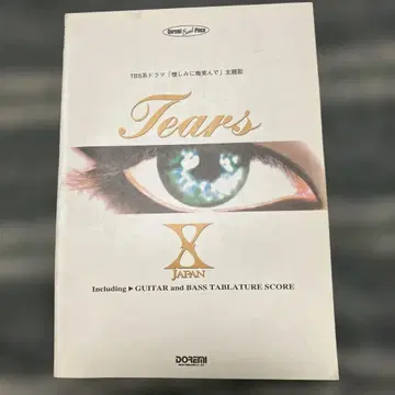 X JAPAN Tears 악보집 기타 타브 악보 포함