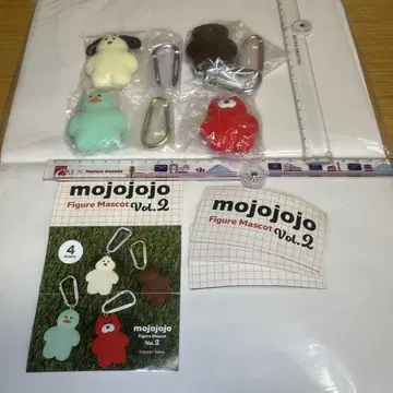 가챠의 mojojojo 피규어 마스코트 Vol. 2 전 4종 컴프 세트