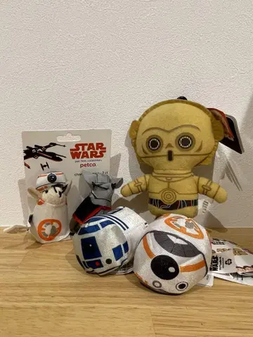스타 워즈 봉제 인형 세트 C-3PO 츠무츠무