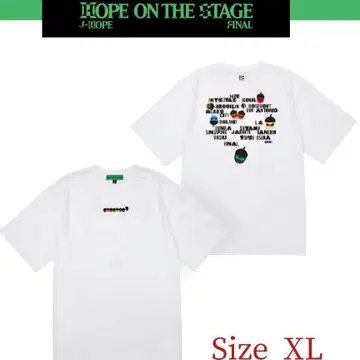 미개봉 HOPE ON THE STAGE FINAL 동동이T셔츠
