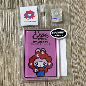 마이멜로디 엑스포 디자인 마그넷 만박