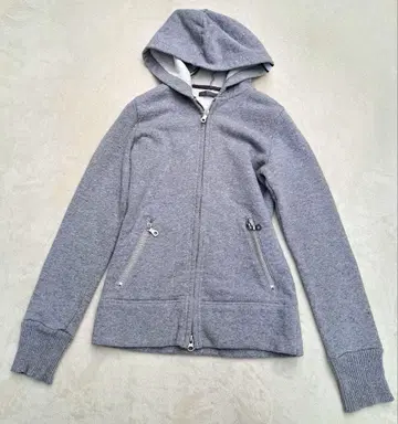 레킵 면 100% 지퍼 후드티 후드 부착 요시에 이나바 38 여성용