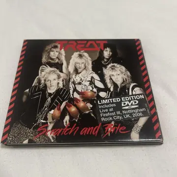 TREAT Scratch and Bite 한정판 CD + DVD