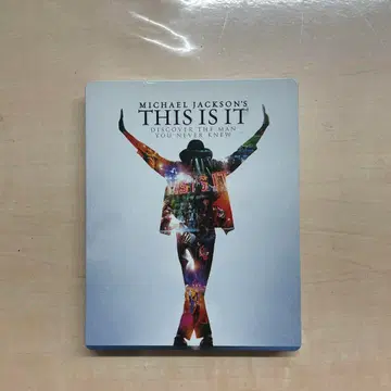 [ 한정판 스틸북 ] 마이클 잭슨 THIS IS IT Blu-ray
